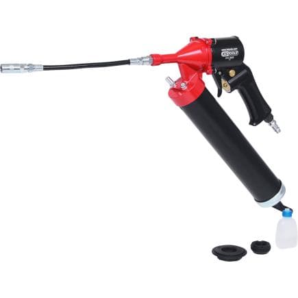 KS TOOLS 515.3925 - Pompe à graisse à air comprimé 2 en 1 pour un débit de graisse en élévation et continu