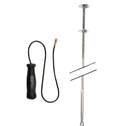 KS TOOLS 550.1050 - Jeu de dispositifs de levage aimantés et fixe-pince (2 pcs.)