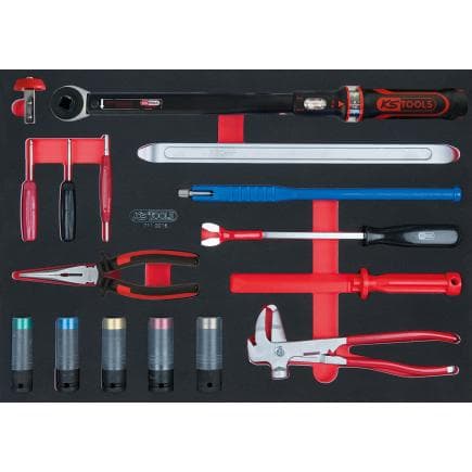 KS TOOLS 711.0016 - Module spéciale démontage roues modules système 1/1 (16 pcs.)