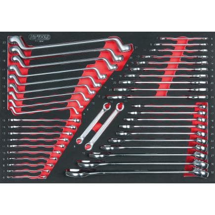 KS TOOLS 711.0041 - Jeu de clés en module 1/1 SCS (41 pcs.)