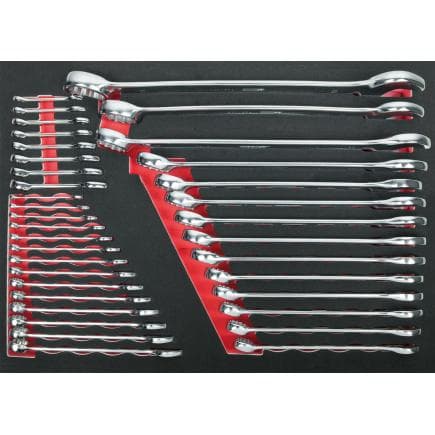 KS TOOLS 711.1036 - Jeu de clés en module 1/1 SCS (36 pcs.)