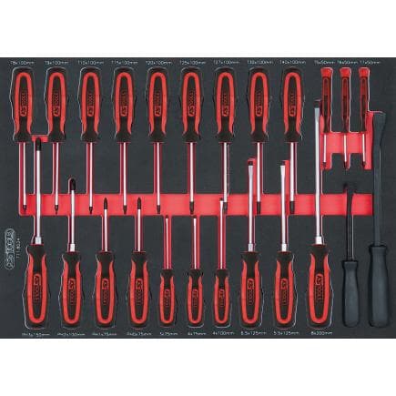 KS TOOLS 711.8024 - Jeu d'outils universels en module SCS 1/1 (24 pcs.)