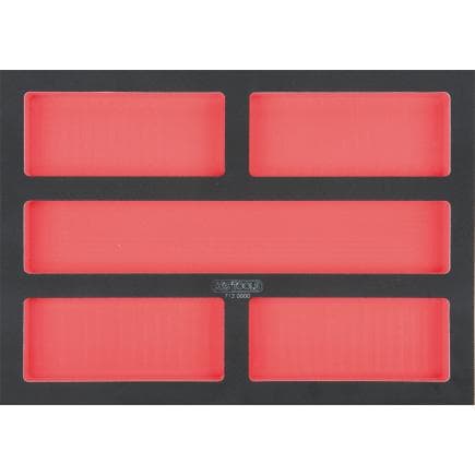 KS TOOLS 712.0000 - Module d'outils universel 1/1 SCS (vide)