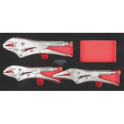 KS TOOLS 713.1003 - Jeu de pinces en module 1/3 SCS SCS (3 pcs.)