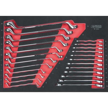 KS TOOLS 781.0024 - Jeu de clés CHROMEplus en module SCS 1/1 (24 pcs.)
