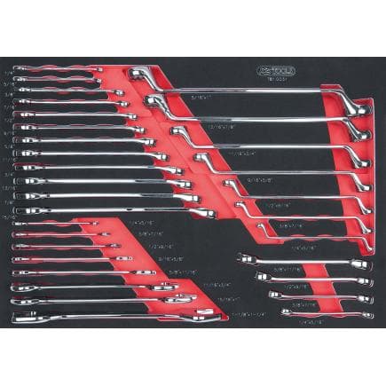 KS TOOLS 781.0031 - Jeu de clés CHROMEplus en module SCS 1/1 (31 pcs.)