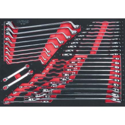 KS TOOLS 781.0041 - Jeu de clés CHROMEplus en module SCS 1/1 (41 pcs.)