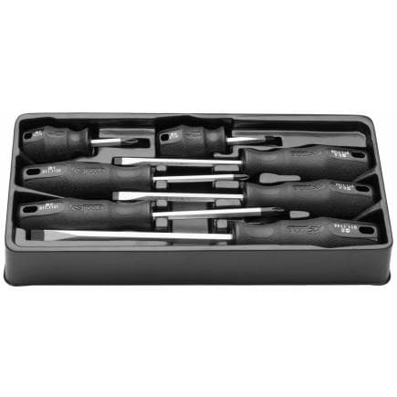 KS TOOLS 911.2130 - Jeu de tournevis ERGOTORQUE (7 pcs.)