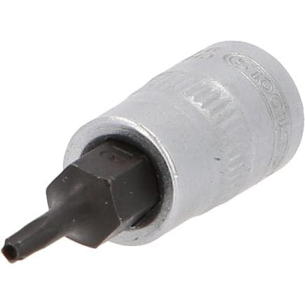 KS TOOLS 911.3172 - 1/4" Douilles tournevis TorxPlus percé