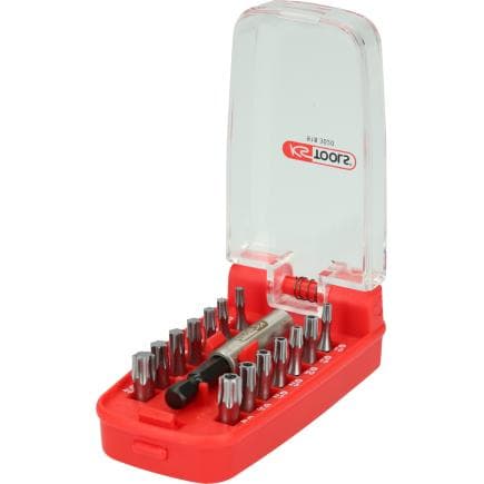 KS TOOLS 918.3020 - Coffret d'embouts TORSIONpower 1/4", Torx (15 pcs.)