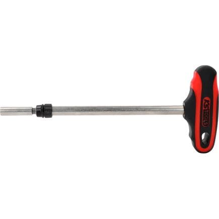 KS TOOLS 159.1175 - Porte-embouts télescopique 1/4" avec poignée en T