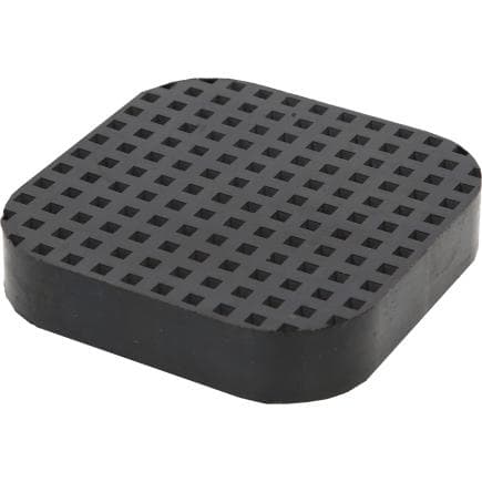 KS TOOLS 160.0529 - Tapis en caoutchouc 01 Universel pour crics rouleurs, 120 x 120 x 25 mm