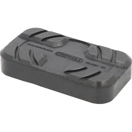 KS TOOLS 160.0561 - Tapis en caoutchouc 33 pour ponts élévateurs MAHA / Rotary / AC, 112 x 61 x 17 mm