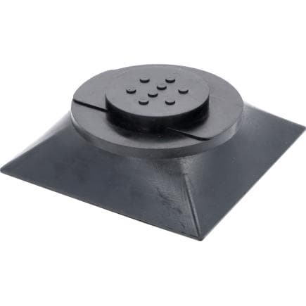 KS TOOLS 160.0616 - Tapis en caoutchouc 46 pour ponts élévateurs, 135 x 135 x 42 mm