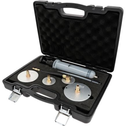 KS TOOLS 160.0785 - Jeu d'adaptateurs universel pour la purge des freins avec pompe manuelle (5 pcs.)