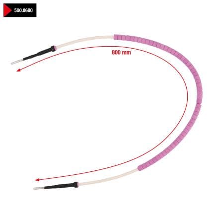 KS TOOLS 500.8687 - Bobine d'induction avec protection céramique, flexible, 800 mm