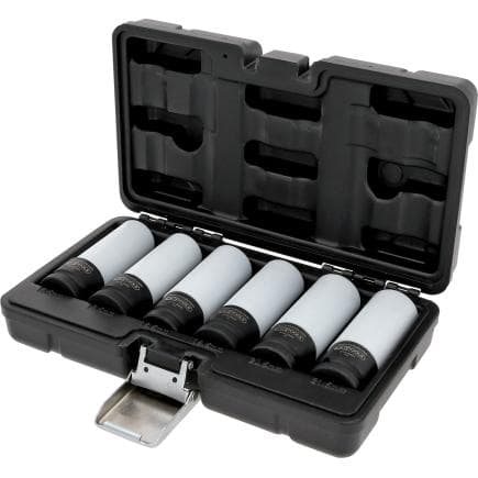 KS TOOLS 515.0850 - Jeu de douilles à chocs 1/2" spéciales pour jantes aluminium (6 pcs.)
