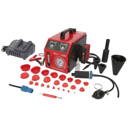 KS TOOLS 550.1470 - Machine à fumée pour la détection de fuites, avec batterie de 2 Ah (36 pcs.)