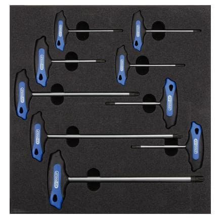 KS TOOLS 818.2351-97 - Insert PE pour kit de 9 clés mâles coudées