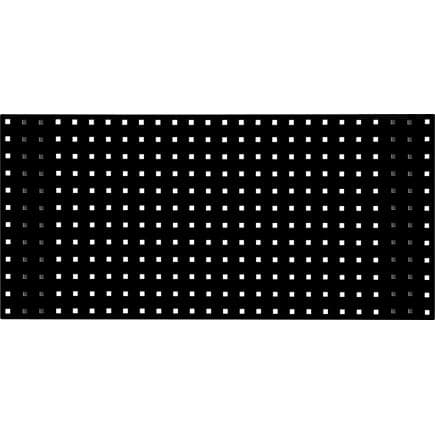KS TOOLS 860.0891TSM - Panneaux pré-perçés-noir, mat, 1500x450mm