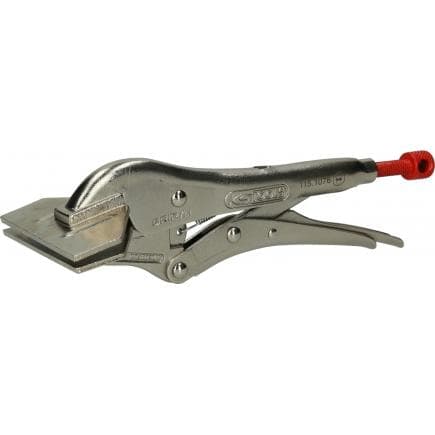 KS TOOLS 115.1076 - Pince étau à mâchoires extra-plates