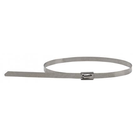 KS TOOLS 115.1591 - Serre-câbles en inox avec fermeture à bille (100 pcs)
