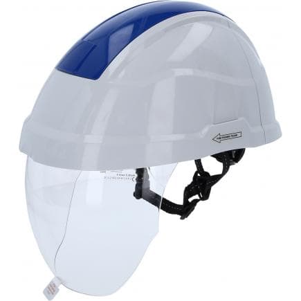 KS TOOLS 117.0118 - Casque de sécurité de travail avec visière
