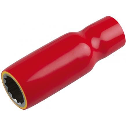 KS TOOLS 117.1093 - Douille 3/8" avec revêtement isolant, longue