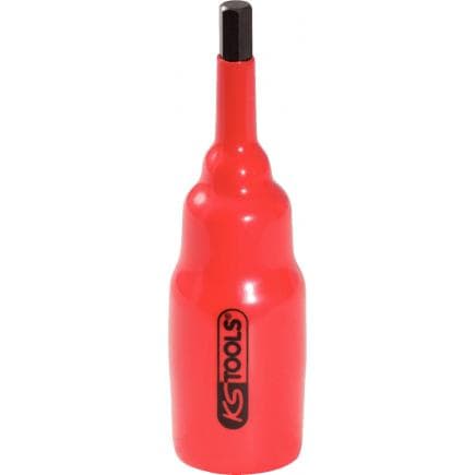 KS TOOLS 117.1152 - Douille tournevis 1/2" avec revêtement isolant pour vis à six pans creux