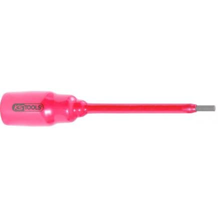 KS TOOLS 117.1174 - Douille tournevis 1/2" avec revêtement isolant pour vis à six pans creux