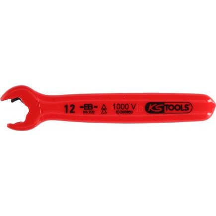 KS TOOLS 117.2262 - Clé plate à cliquet avec revêtement isolant