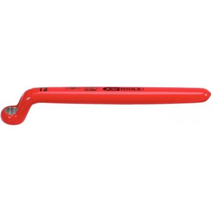 KS TOOLS 117.2269 - Clé à douille avec revêtement isolant, contre-coudée