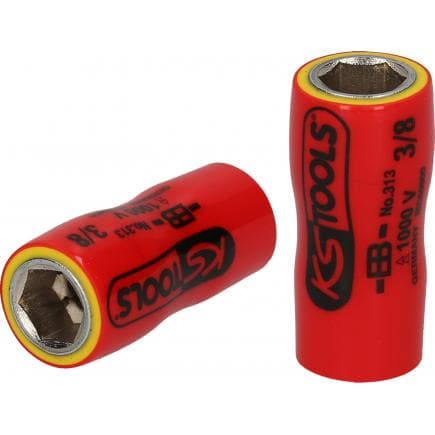 KS TOOLS 117.2401 - Douille 1/4" avec revêtement isolant