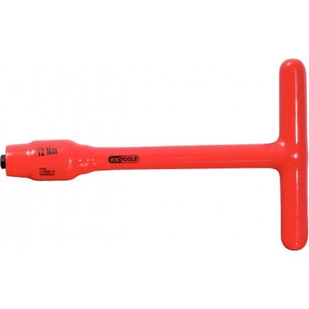 KS TOOLS 117.3806 - Limiteur de couple pré-réglé 3/8" poignée en T avec revêtement isolant
