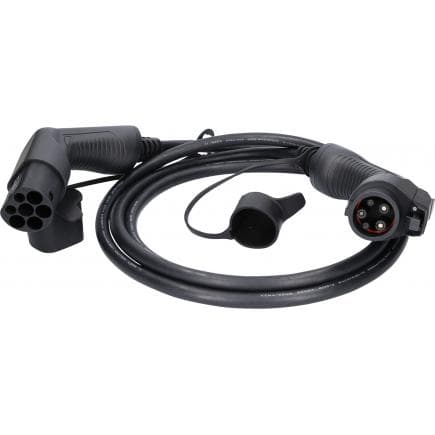 KS TOOLS 117.7130 - Câble de charge efuturo droit, connecteur du type 2 vers le type 1, monophase, jusqu’à 7,4 kW, 32 A, 230 V, mode 3