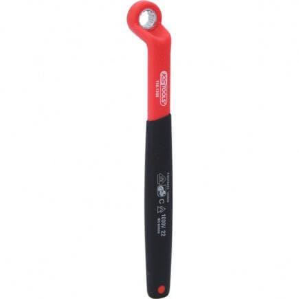 KS TOOLS 118.1307 - Clé polygonale coudée isolée