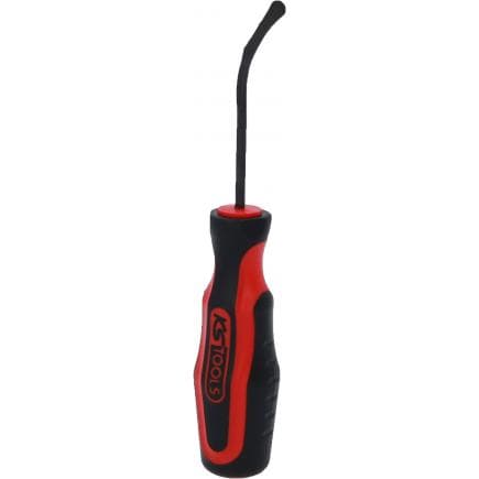 KS TOOLS 140.2613 - Outil pour le démontage des panneaux de portières, coudée