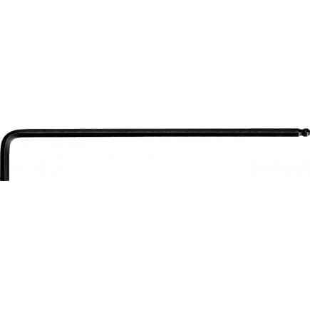 KS TOOLS 151.3020 - Clés mâles 6 pans à tête sphérique, extra longues, brunies (")