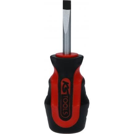 KS TOOLS 159.1121 - Tournevis court ERGOTORQUE plus, fente