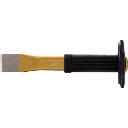 KS TOOLS 162.0113 - Burins plats avec poignée de sécurité, oval