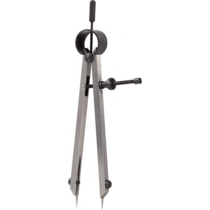 KS TOOLS 300.0429 - Compas de précision à pointes interchangeables