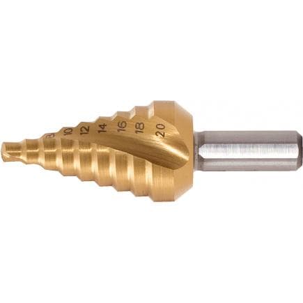 KS TOOLS 330.2374 - Forets étagés HSS-TiN extra-courts