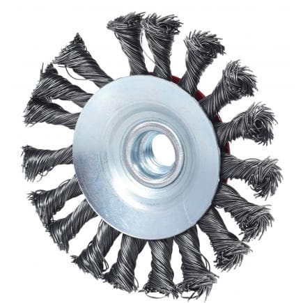 KS TOOLS 340.0048 - Brosses acier ovales meuleuses 0,5mm