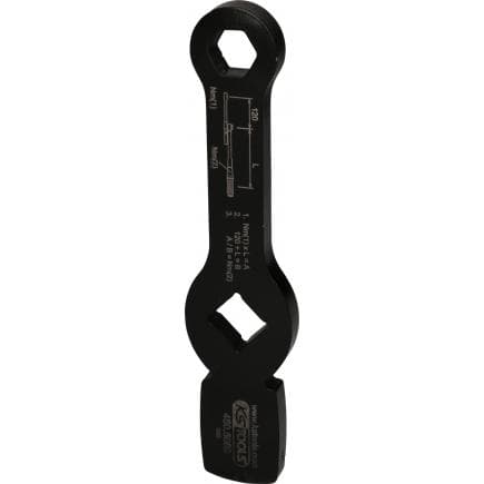 KS TOOLS 460.5060 - Clé à chocs 3/4" à six pans avec 2 surfaces d'impact