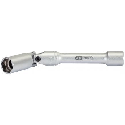 KS TOOLS 500.7313 - 3/8" Douilles articulées pour bougies, longues, 150mm