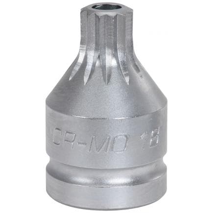 KS TOOLS 515.0012 - 3/4" Douilles à chocs XZN avec perçage, courtes