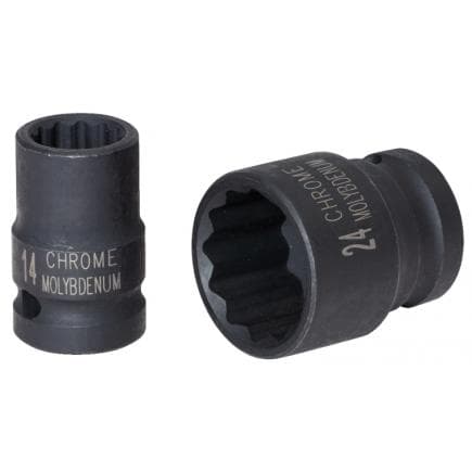KS TOOLS 515.0903 - 1/2" Douilles à chocs 12 pans, courtes