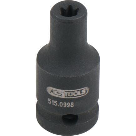 KS TOOLS 515.1068 - 1/4" Douilles à chocs Torx E, courtes