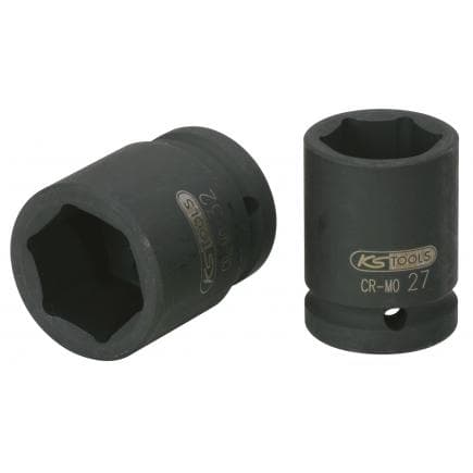 KS TOOLS 515.1386 - 3/4" Douilles à chocs 6 pans, courtes