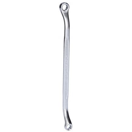 KS TOOLS 517.0871 - Clé polygonale double, légèrement coudée